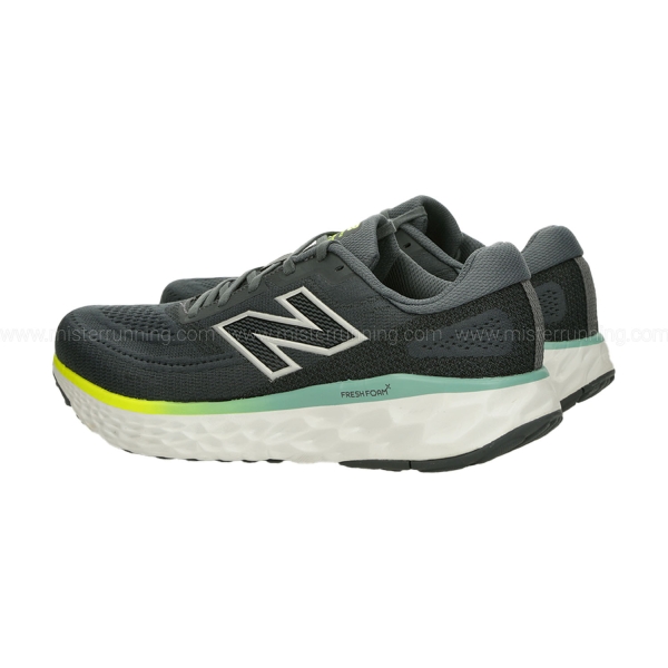 New Balance Fresh Foam X Evoz v4 - Graphite/Alkaline Green