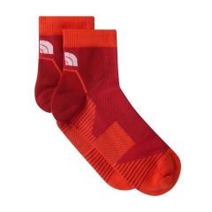 The North Face Logo Socks - Iron Clay/Lava Red