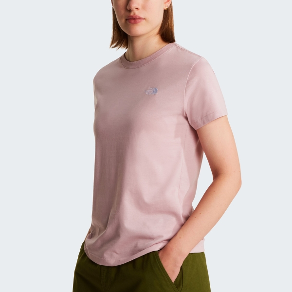 Women's Sportswear T-Shirt The North Face Evolution Simple Dome TShirt  Metal Pink NF0A8FX70SO
