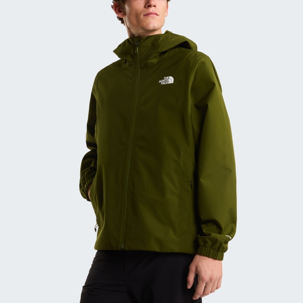 Men's Outdoor Jacket and Shirt The North Face Quest DryVent Jacket  Woodland Green NF0A8G0RBRI