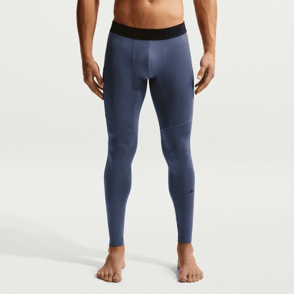 Men's Underwear Tights Nike Pro DriFIT Long Tights  Diffused Blue/Black FB7952491