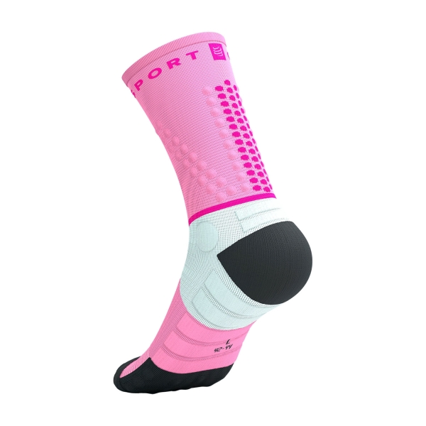 Compressport Ultra Trail V2.0 Socks - Begonia/Neon Pink