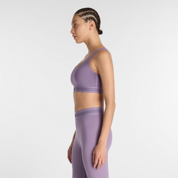 New Balance AC Train Reggiseno Sportivo - Candied Violet