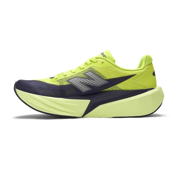 New Balance FuelCell Rebel v5 - Alkaline Green/Boysenberry/Dark Silver Metallic