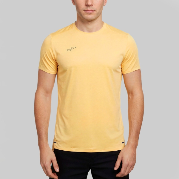 Men's Running T-Shirt Joma RCity Helium TShirt  Fluor Saffron 104648.826