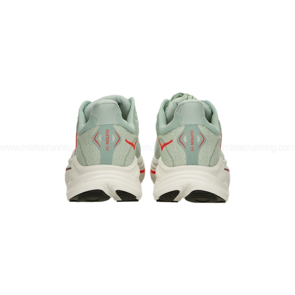 Hoka Clifton 10 Wide - Sage/Neon Flame