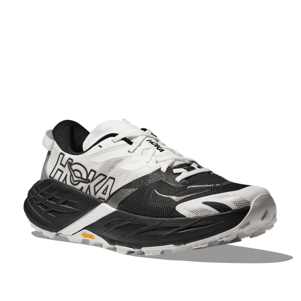 Hoka Speedgoat 7 Wide - Black/White