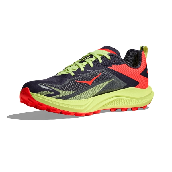 Hoka Zinal 3 - Squid Ink/Neon Yuzu