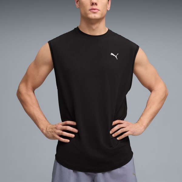 Men's Running Tank Puma CoolCELL Tank  Black 52842001