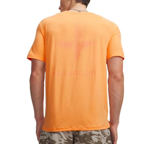 Under Armour Explor Trail Graphic T-Shirt - Orange Bloc