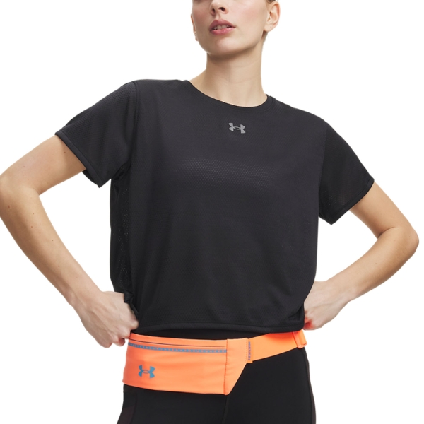 Women's Running T-Shirts Under Armour Velociti TShirt  Black 60095400001