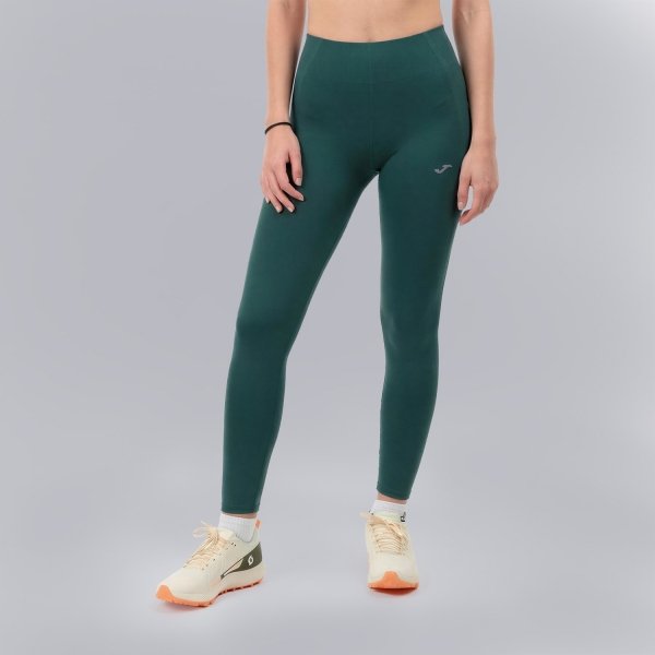 Women's Pants & Tights Trail Running Joma RTrail Nature Tights  Green/Turquoise 902432.346