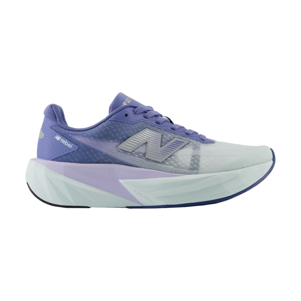 Women's Performance Running Shoes New Balance FuelCell Rebel v5  Fairweather Blue/Glint Blue WFCX5TV