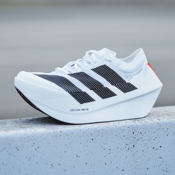 Men's Performance Running Shoes adidas ADIZERO Prime X EVO  FTWR White/Core Black/Lucid Red KH7677