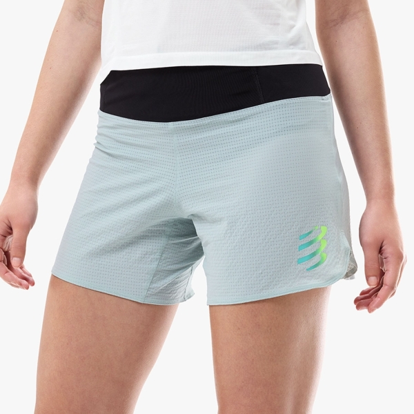 Women's Shorts Trail Running Compressport TR Racing 5.5in Shorts  Ether ASHW3745169