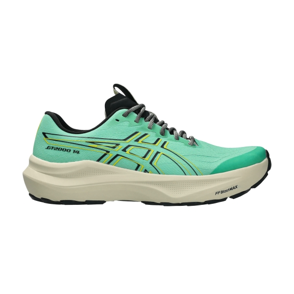 Men's Structured Running Shoes ASICS GT 2000 14 TR  Aurora Green/Cacti 1011C219300