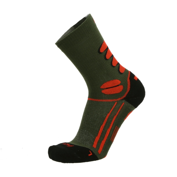 Socks Mico Trek Medium Odor Zero Socks  Verde Militare CA 1542 511