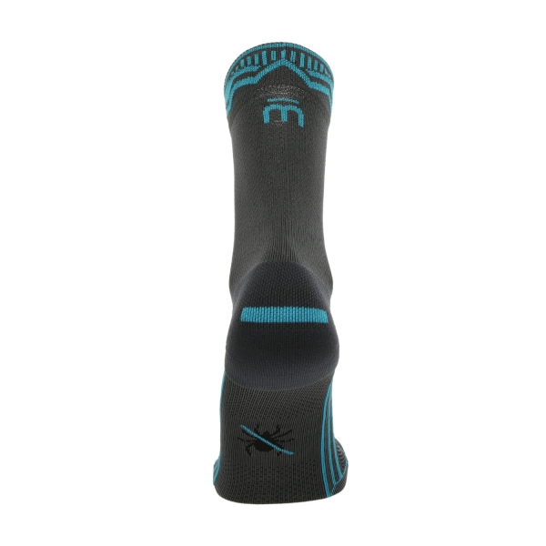 Mico Trek Medium Extra Dry Repel Socks - Antracite Mel/Turchese