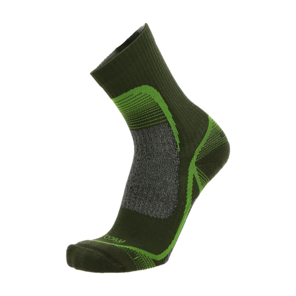Socks Mico Trek Medium Weight Extra Dry Socks  Verde CA 3056 006