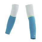 Compressport Armforce Compression Sleeves - Norse Blue/Neon Green