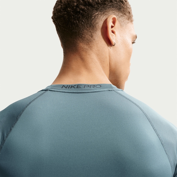 Nike Dri-FIT Logo T-Shirt - Mineral Slate/Black