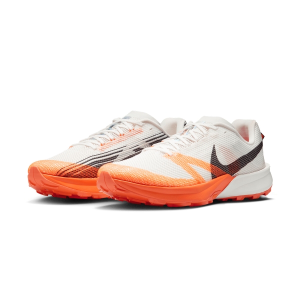 Nike React Terra Kiger 10 - Summit White/Black/Total Orange/Safety Orange
