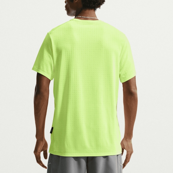 Nike Miler Breathe T-Shirt - Volt Ice/Reflective Silver