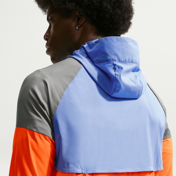 Nike Impossibly Chaqueta - Total Orange/Royal Pulse/Smoke Grey