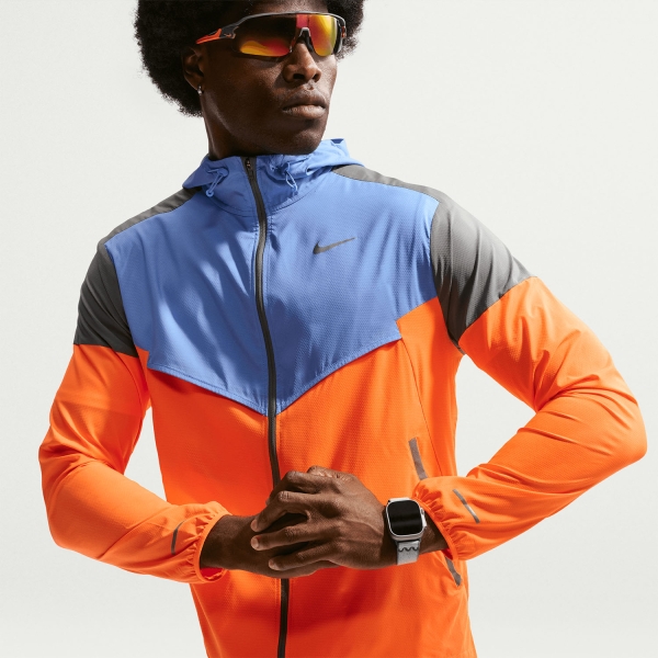 Nike Impossibly Chaqueta - Total Orange/Royal Pulse/Smoke Grey