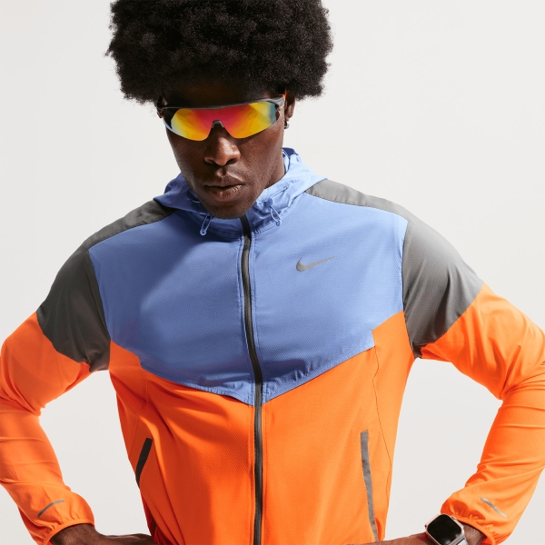 Nike Impossibly Chaqueta - Total Orange/Royal Pulse/Smoke Grey
