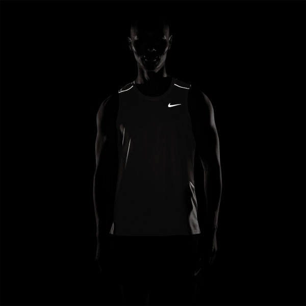 Nike Dri-FIT Miler Tank - White/Reflective Silver
