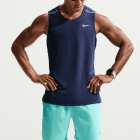 Nike Dri-FIT Miler Tank - Midnight Navy/Reflective Silver