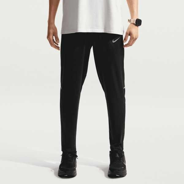 Men's Running Tights and Pants Nike DriFIT Miler Pants  Black/Reflective Silver IF2064010