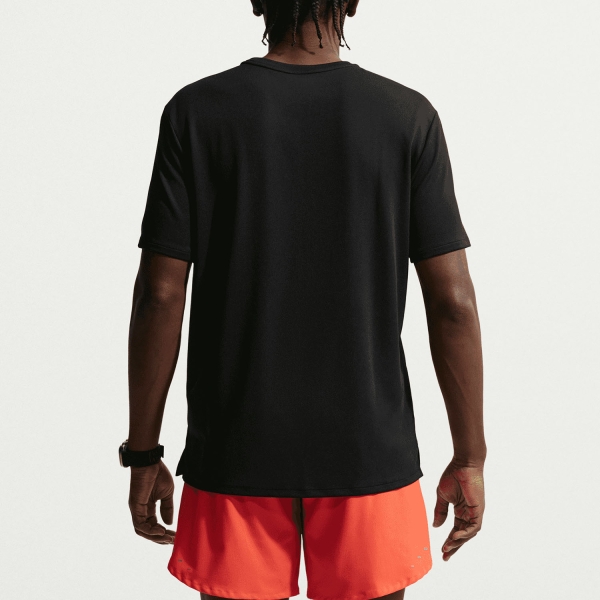 Nike Dri-FIT UV Miler Camiseta - Black/Reflective Silver