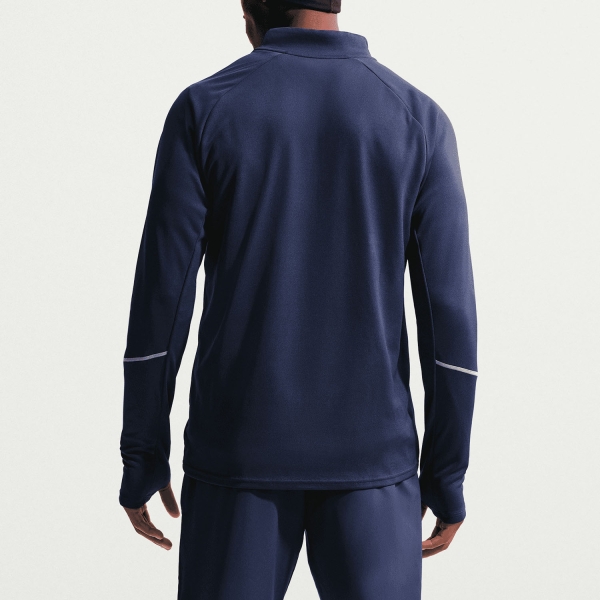 Nike Dri-FIT UV Miler Shirt - Midnight Navy/Reflective Silver