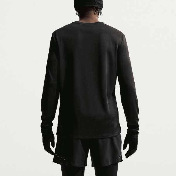 Nike Dri-FIT UV Miler Shirt - Black/Reflective Silver