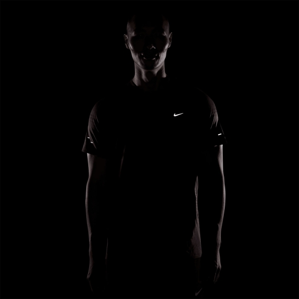 Nike Stride Dri-FIT ADV Camiseta - Off Noir/Black/Reflective Black