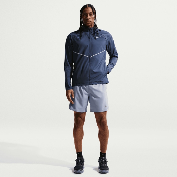Nike Repel Miler UV Giacca - Midnight Navy/Reflective Silver