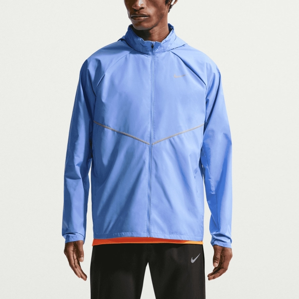 Men's Running Jacket Nike Repel Miler UV Jacket  Royal Pulse/Sapphire/Reflective Silver IF2369494