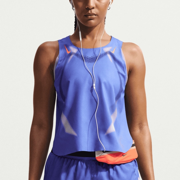 Women's Running Tank Nike AeroSwift DriFIT ADV Pro Tank  Sapphire/Hot Lava IF3649570