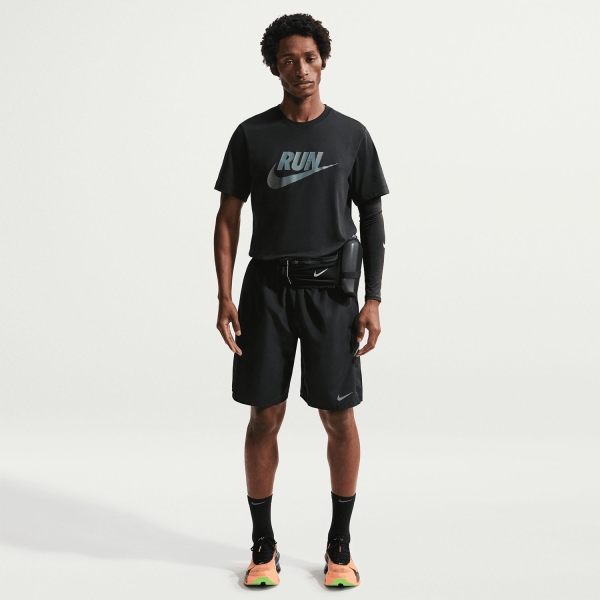 Nike Dri-FIT Swoosh T-Shirt - Black/Mineral Slate