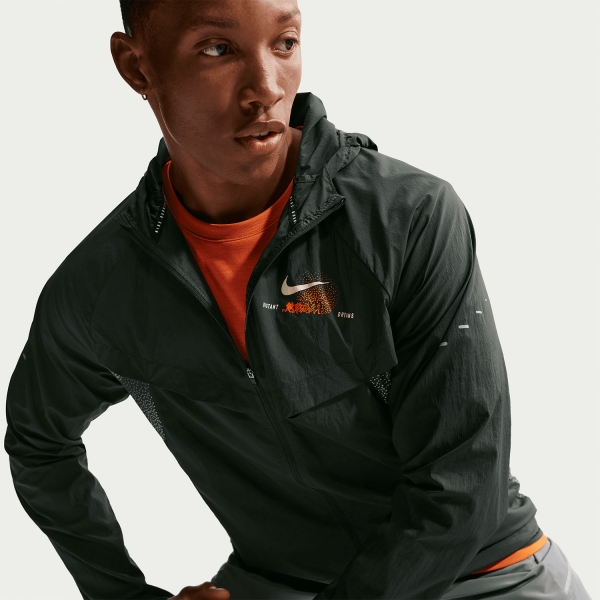 Nike Stride Distant Dreams Jacket - Black Spruce