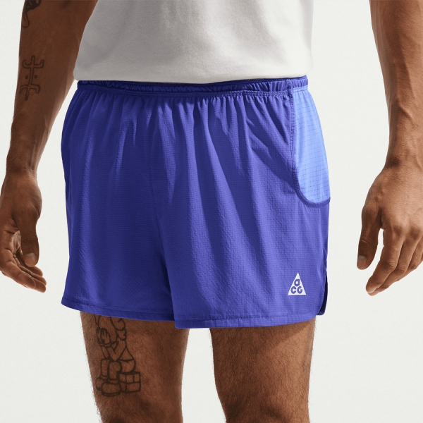 Men's Trail Running Shorts Nike ACG Trailwind 3in Shorts  Persian Violet/Royal Pulse/Summit White IO9693511
