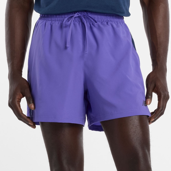 Men's Running Shorts New Balance Fast Days 5in Shorts  Electric Purple MB61371YEPU