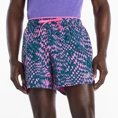 New Balance London Edition RC Printed 5in Shorts - Pink Heat
