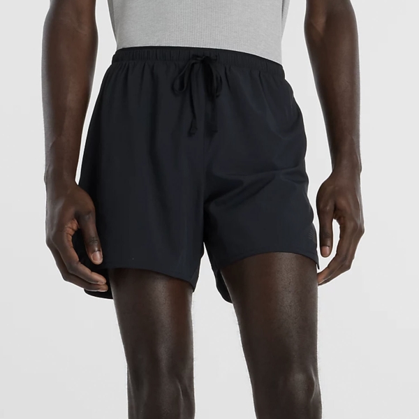 Men's Running Shorts New Balance RC Essential 5in Shorts  Black/Slate Grey MB6180TABK