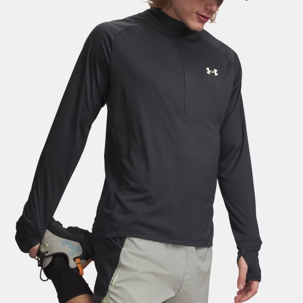 Men's Long Sleeve Trail Running Under Armour Explor Trail Shirt  Anthracite 60095530016