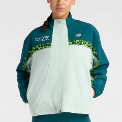 New Balance London Edition Marathon Jacket - Cosmic Jade