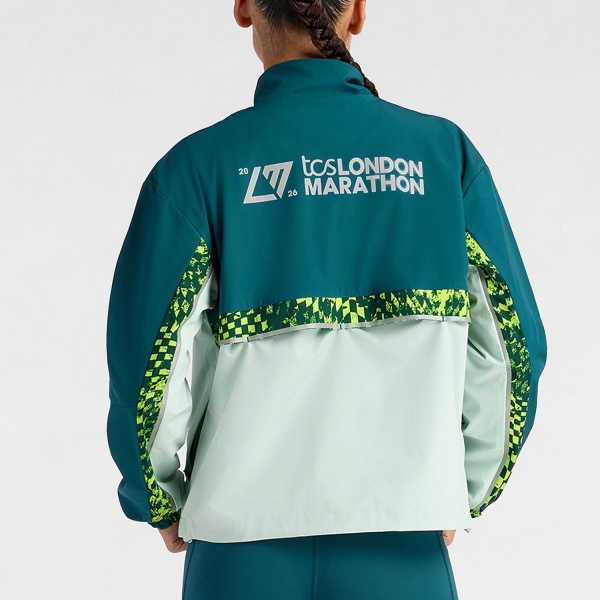 New Balance London Edition Marathon Jacket - Cosmic Jade