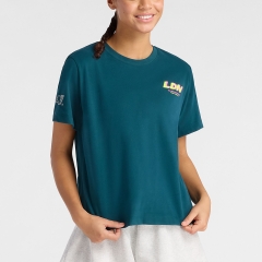 New Balance London Edition Graphic T-Shirt - Medusa Green